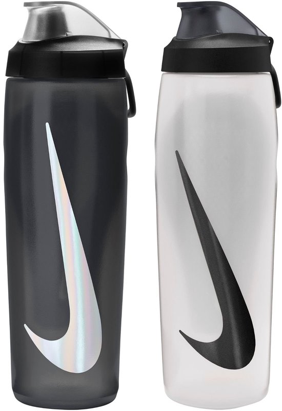Nike sport waterfles met locking lid 946 ml - lekvrij en BPA-vrij. van Merkloos