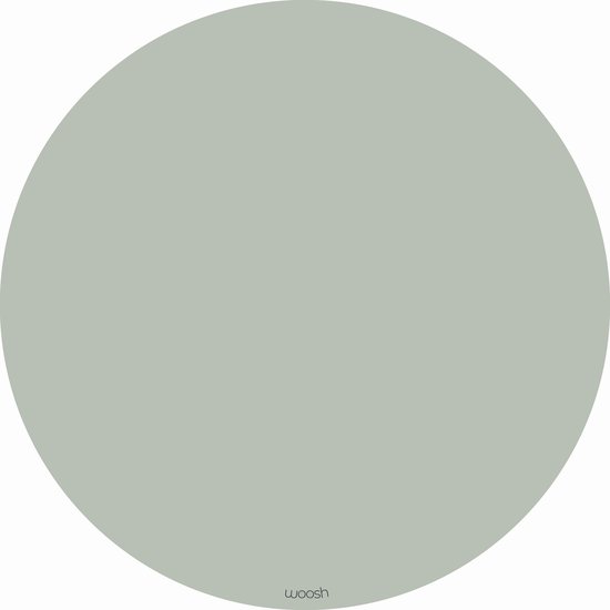 NilaFee - Woosh - Knoeimat Kinderstoel - Vloerbeschermer 107 cm-Mint van NilaFee®
