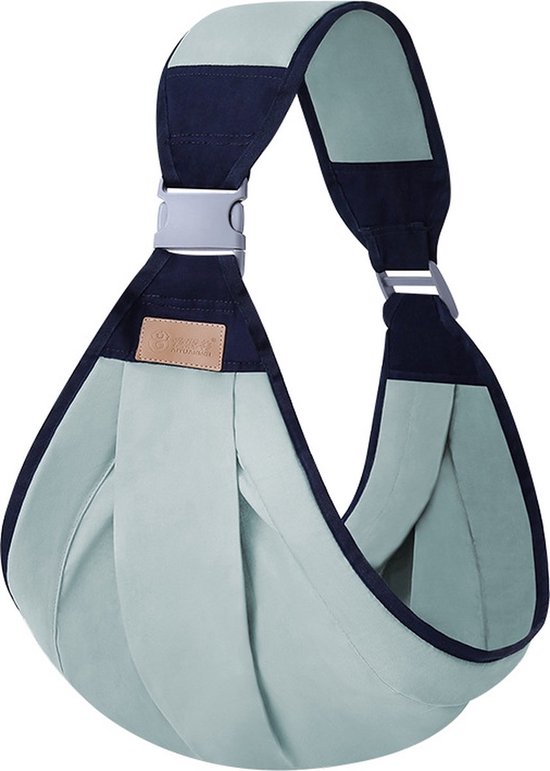 Nixnix® - Baby Draagzak - Groen - Schouder drager - Sterk - Veilig van Merkloos