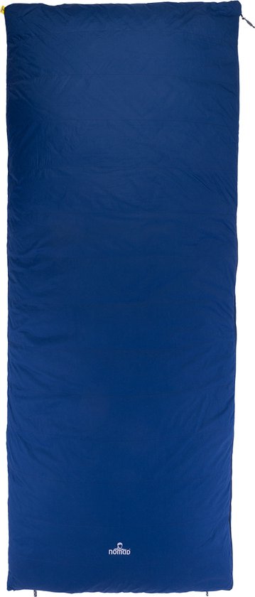 NOMAD® Blazer Down XL Slaapzak | 220x95cm Blauw | Lichtgewicht & Kwalitatief | Slaapzak | Incl Hoes | Perkal katoen | Dons vulling van NOMAD