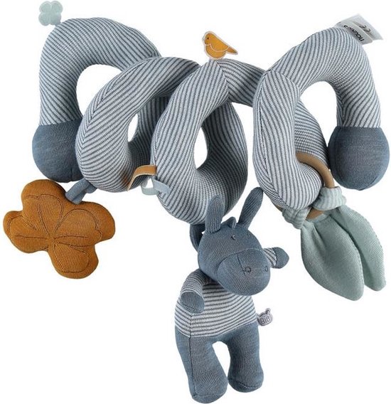 Noukie Activiteitenspiraal Paco Junior 27 X 18 Cm Blauw van Noukie