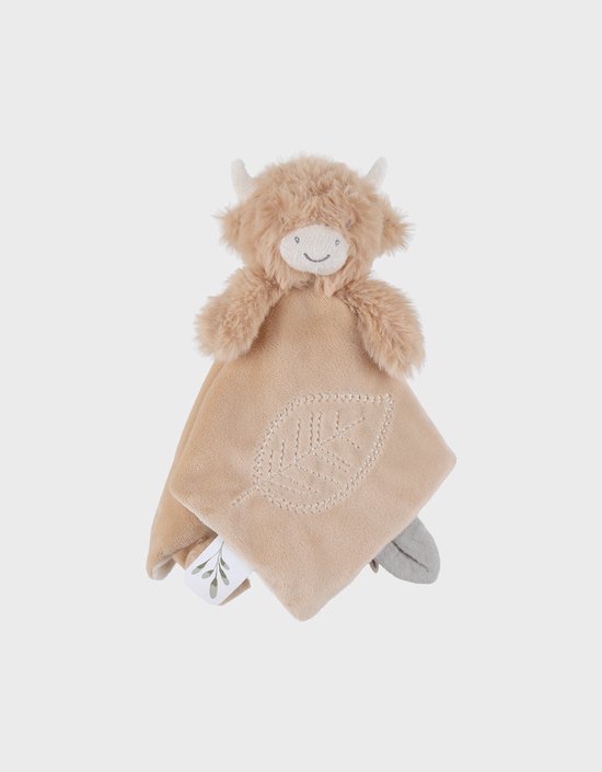 Noukie's - Knuffeldoekje - Buffel - 27 x27 cm Ecru / beige van Noukie's
