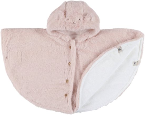 Noukie's Poncho - M&M Groloudoux® - Pink - 6-18 Mnd