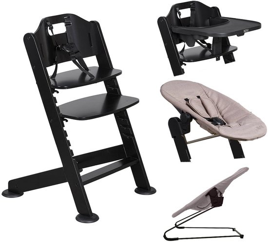 Novi Baby 1-2 Grow Kinderstoel - Verstelbaar - Inclusief Accessoires van Novi Baby®