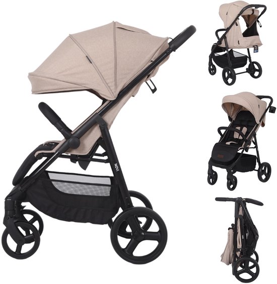 Novi Baby® Grande Go Buggy - Beige - Geschikt van 0-22 kg van Novi Baby®