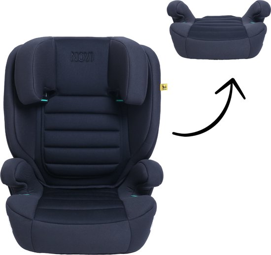 Novi Baby® James Premium Autostoel - i-Size - Gordel - Zwart van Novi Baby®