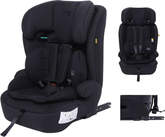 Novi Baby® Jules Autostoel i-Size - Isofix - All Black van Novi Baby®