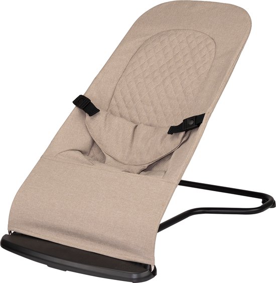 Novi Baby Lily Wipstoel - Bouncer - Sand melange - Schommelstoel van Merkloos