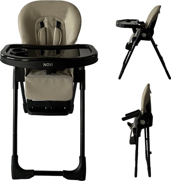 Novi Baby® Moon Kinderstoel - Taupe van Novi Baby®