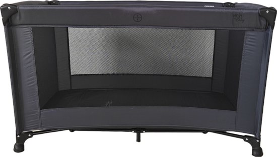 Novi Baby® Nicky Campingbed - Reisbed - inclusief transporttas - Grijs van Novi Baby®