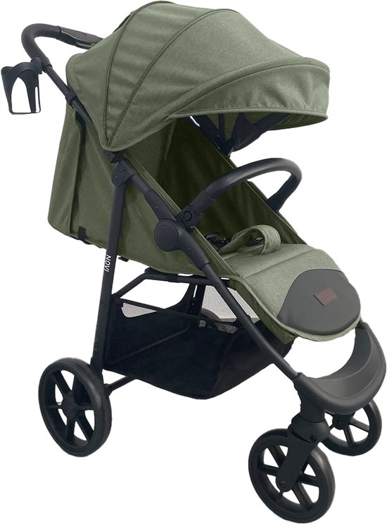 Novi Grande Go V2 Buggy 0-22 kg – All Terrain – Verstelbare Rugleuning – UPF50+ Zonnekap – Compact Inklapbaar