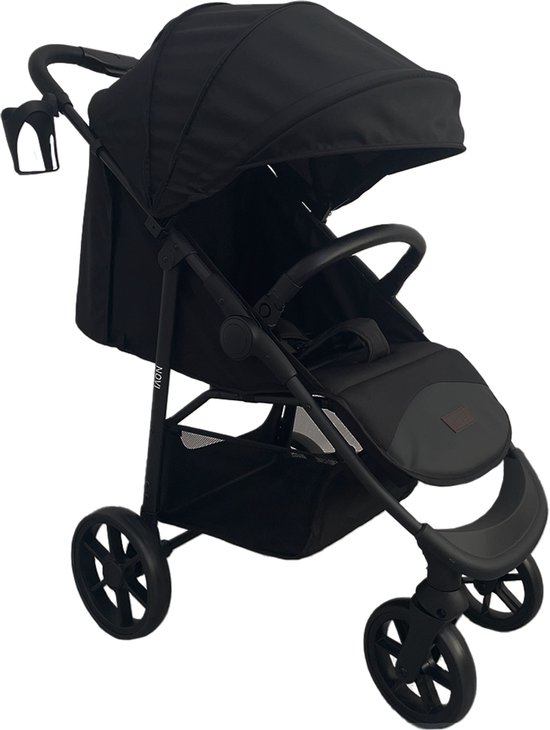 Novi Grande Go V2 Buggy 0-22 kg – All Terrain – Volledig Ligstand – UPF50+ Zonnekap – Compact Inklapbaar van Merkloos