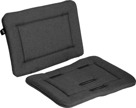 Novi - Stoelverkleiner - Black Melange