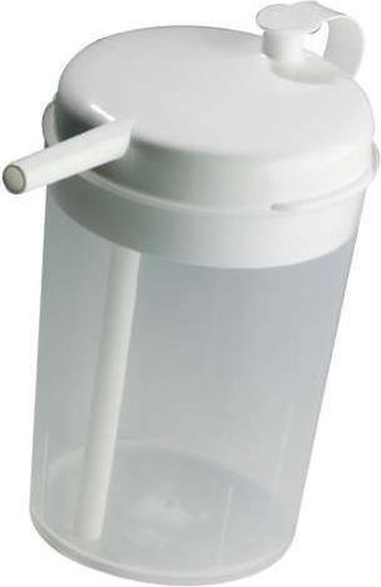 Novo Cup (voor bedlegerigen) met deksel : beker van 250 ml van Able2
