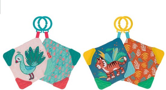 Nûby Bijtdoekje/Knisperdoekje Tijger 0m+ van Nûby