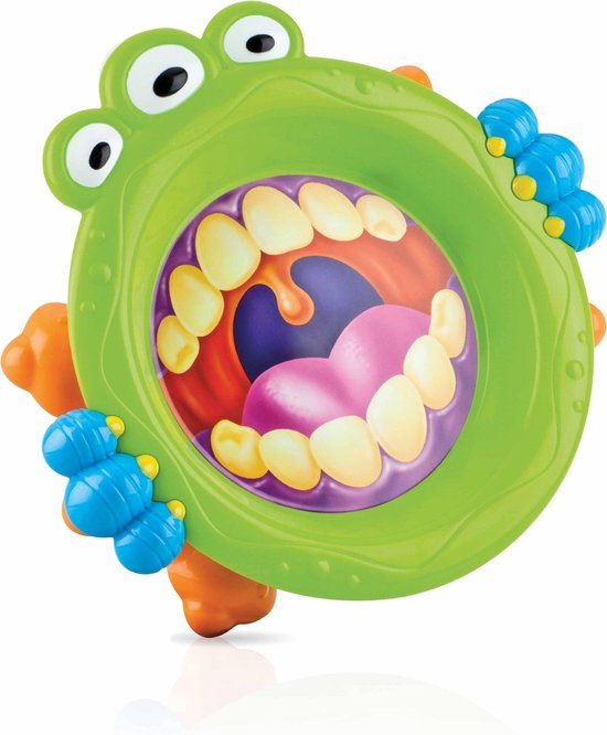 Nûby - Bordje 'Monster' - Groen van Nûby