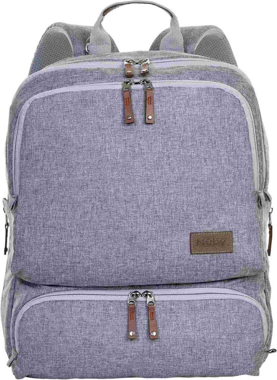 Nûby - Luiertas - Rugzak met verschillende compartimenten - Inclusief verschoningsmatje van Nûby