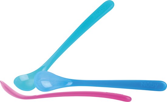 Nûby Warmtegevoelige Lepel 2Stuks Ass. van Nûby