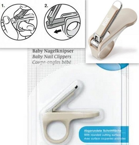 NUK baby nagelknipper - grijs Grijs van Nuk