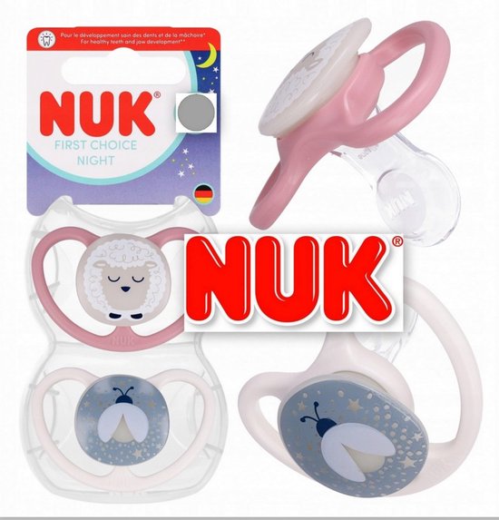 NUK Perfect Match Air fopspenen(schaap / vuurvlieg) - 18-36 maanden