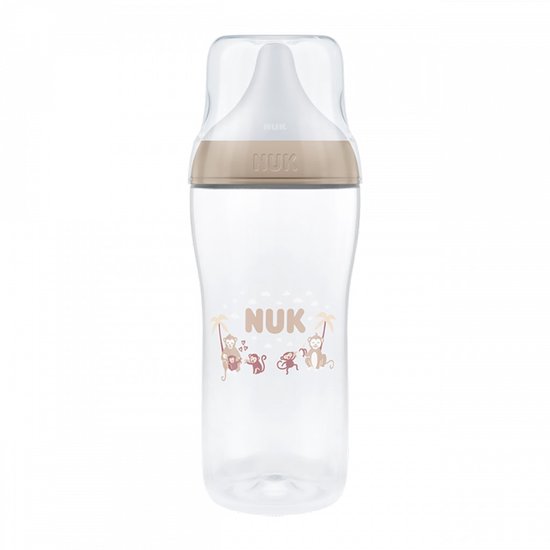 NUK Perfect Match Babyfles 360ml XL met Temperatuurcontrole - Zuigfles