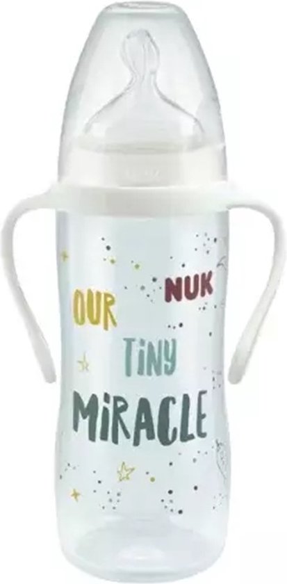 NUK Serenity | Fles | 6-18 maanden | 360 ml | speen maat: XL | 6-18 maanden van Merkloos