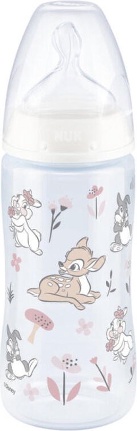 NUK Serenity Plus | Disney Baby | Bambi | Fles | 0-6 maanden | 300 ml | speen maat: M | 0-6 maanden van Merkloos