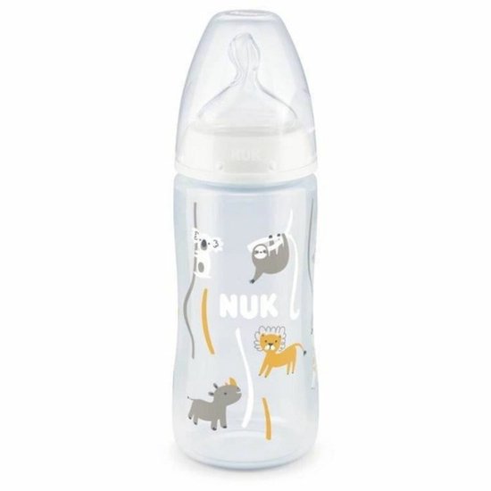 NUK Serenity | ZOO | Fles | 0-6 maanden | 300 ml | speen maat: M | 0-6 maanden
