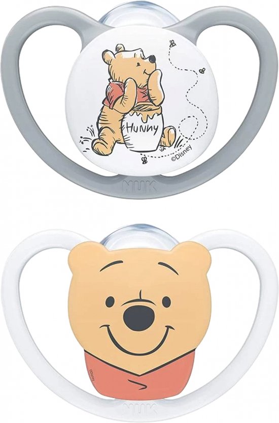NUK Space Disney Baby 2 Siliconen Fopspenen 0-6 Maanden