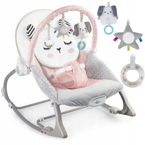Nukido Baby Relaxstoel met vibratie en speelgoed van Nukido