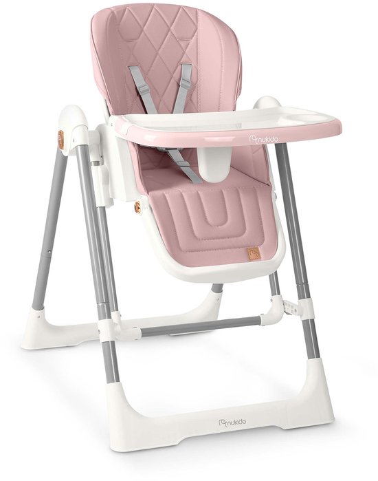 Nukido Elite eetstoel roze