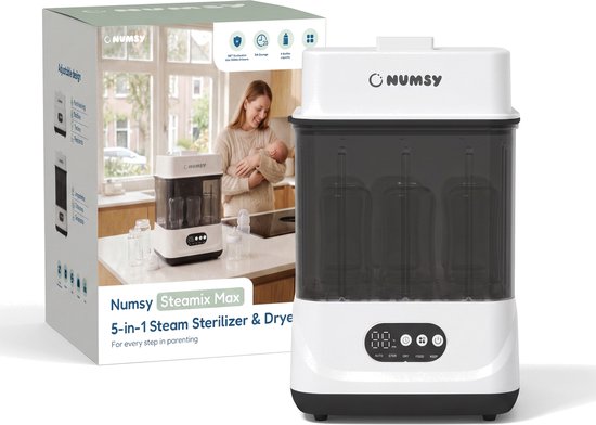 Numsy Flessen Sterilisator Steamix Max · Flessen Sterilisator En Droger · Flessensterilisator Baby