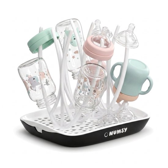 Numsy Flessenrek Baby Basic · Droogrek Babyflessen · Flessenrek Baby Inklapbaar