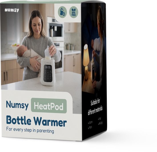 Numsy Heatpod Flessenwarmer · Melkverwarmer
