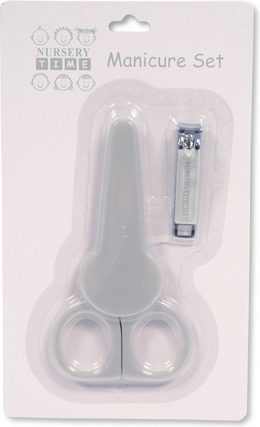Nursery Time Manicureset Baby Grijs 2-delig van Nursery Time