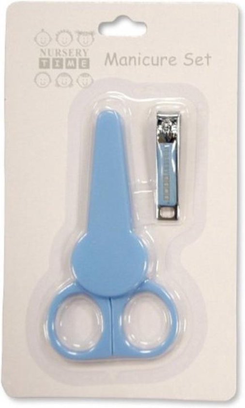 Nursery Time Manicureset Baby Lichtblauw 2-delig van Nursery Time