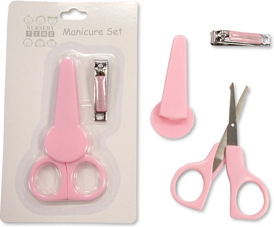 Nursery Time Manicureset Baby Roze 2-delig van Nursery Time