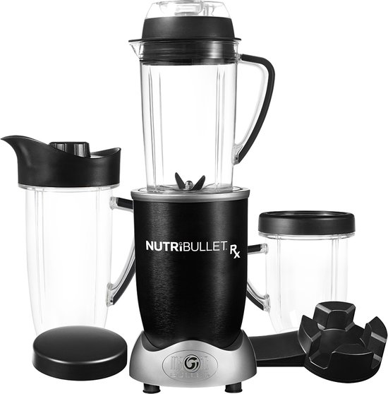 Nutribullet Rx Blender - Soepmaker - 1700 Watt - Warme en Koude bereidingen - 10-delig van Nutribullet