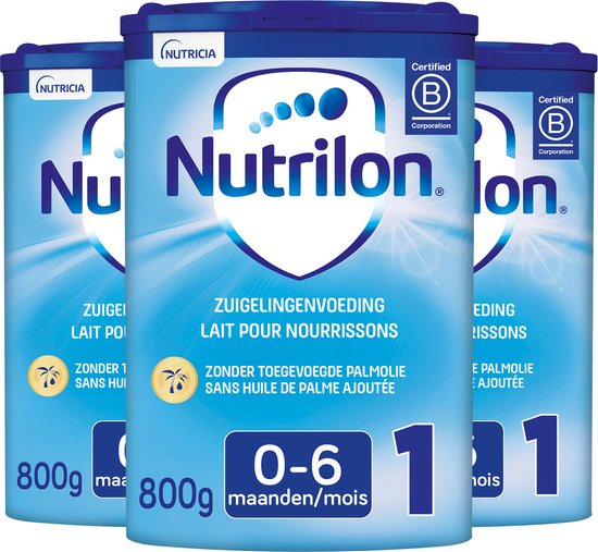Nutrilon 1 - Groeimelk voor Baby's van 0-6 maanden - 3 pack van Nutrilon