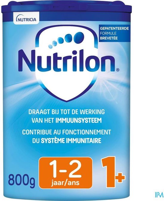 Nutrilon 1+ - Peuter Groeimelk Kinderen Vanaf 1 jaar - Babymelk in Poeder voor Flesvoeding - Blik 800g