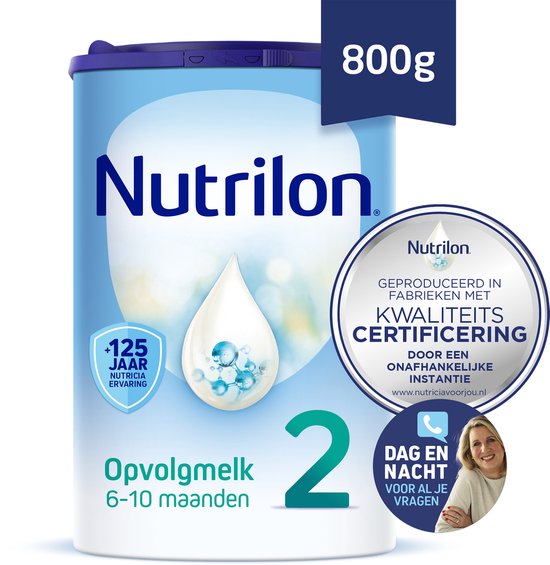 Nutrilon 2 Opvolgmelk – Flesvoeding Vanaf 6 Maanden – 800g