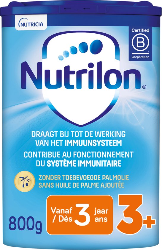 Nutrilon 3+ Groeimelk - Peuter melkpoeder vanaf 3 jaar - Voor gezonde groei - 1 stuk van Merkloos