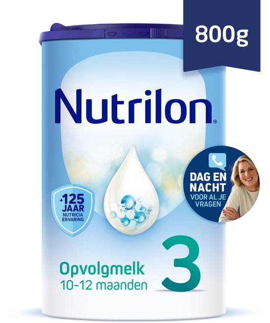 Nutrilon 3 Opvolgmelk - Flesvoeding Vanaf 10 Maanden - 800g van Merkloos