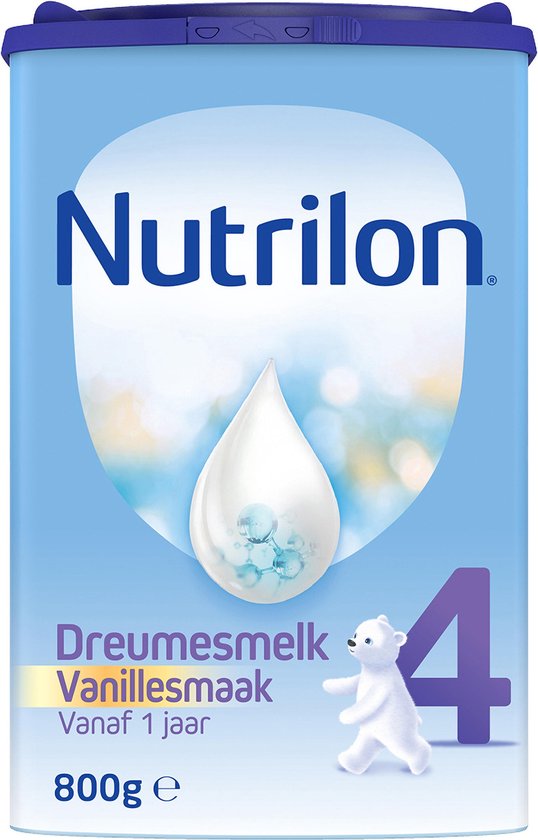 Nutrilon 4 Vanille Dreumesmelk - Flesvoeding Vanaf 1 Jaar - 800g van Nutrilon