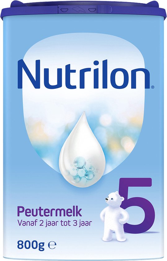 Nutrilon 5 Peutermelk - Flesvoeding Vanaf 2 Jaar - 800g van Nutrilon