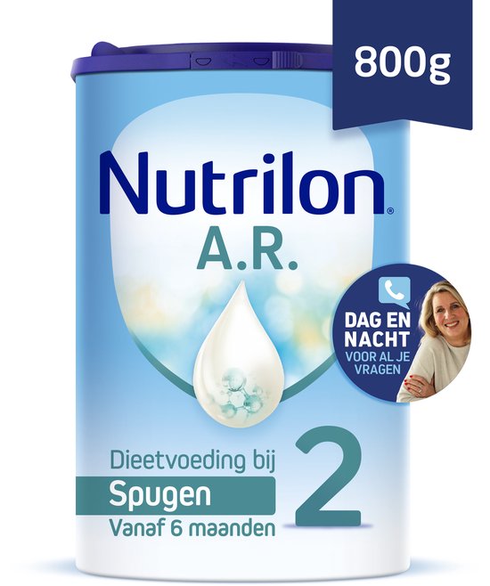 Nutrilon A.R. 2 – Baby Flesvoeding Bij Spugen Vanaf 6 Maanden – 800 gr van Merkloos