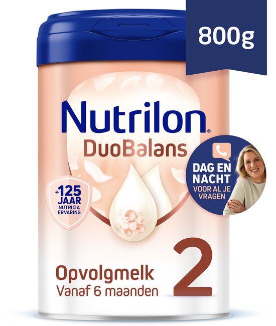 Nutrilon Duobalans 2 - Flesvoeding Vanaf 6 Maanden - 800g van Merkloos
