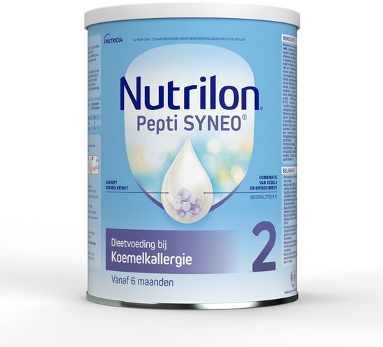 Nutrilon - Pepti Syneo 2 - 6 t/m 12 maanden - flesvoeding - 800gr van Nutrilon