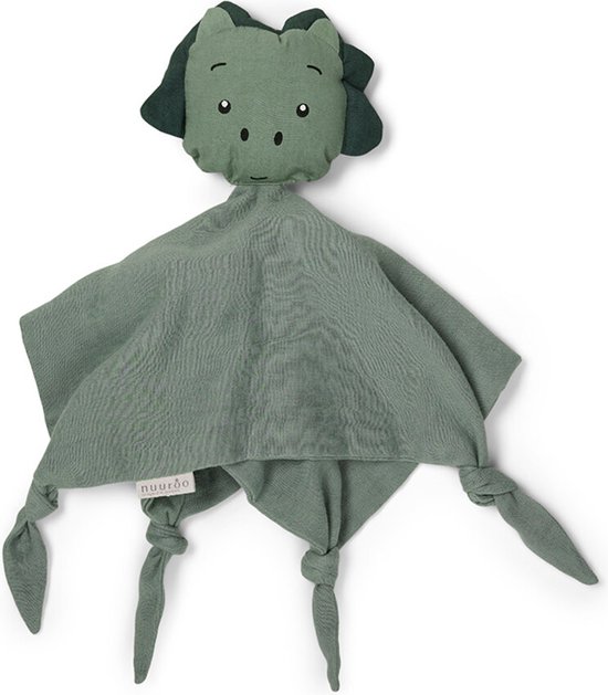 Nuuroo knuffeldoek draakje - groen van nuuroo