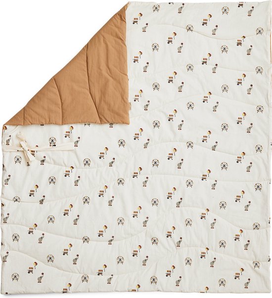 nuuroo Speelkleed groot - Biologisch katoen - Circus - 110x110 cm van Merkloos